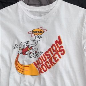 Mitchell and Ness Houston Rockets Throwback Tee